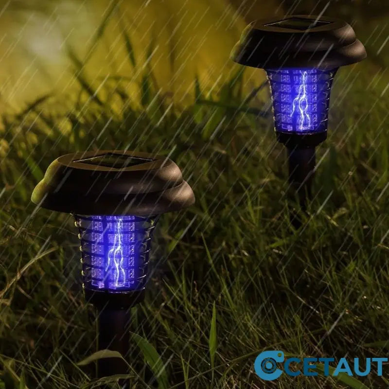 🌞🔥Solar-Insektenvernichter mit Erdspieß⏳ cetaut