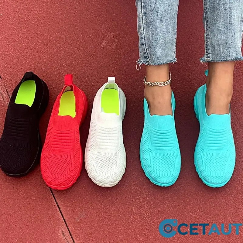 Lässige atmungsaktive Sportschuhe aus Mesh cetaut
