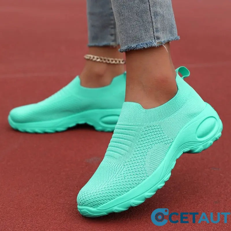 Lässige atmungsaktive Sportschuhe aus Mesh cetaut