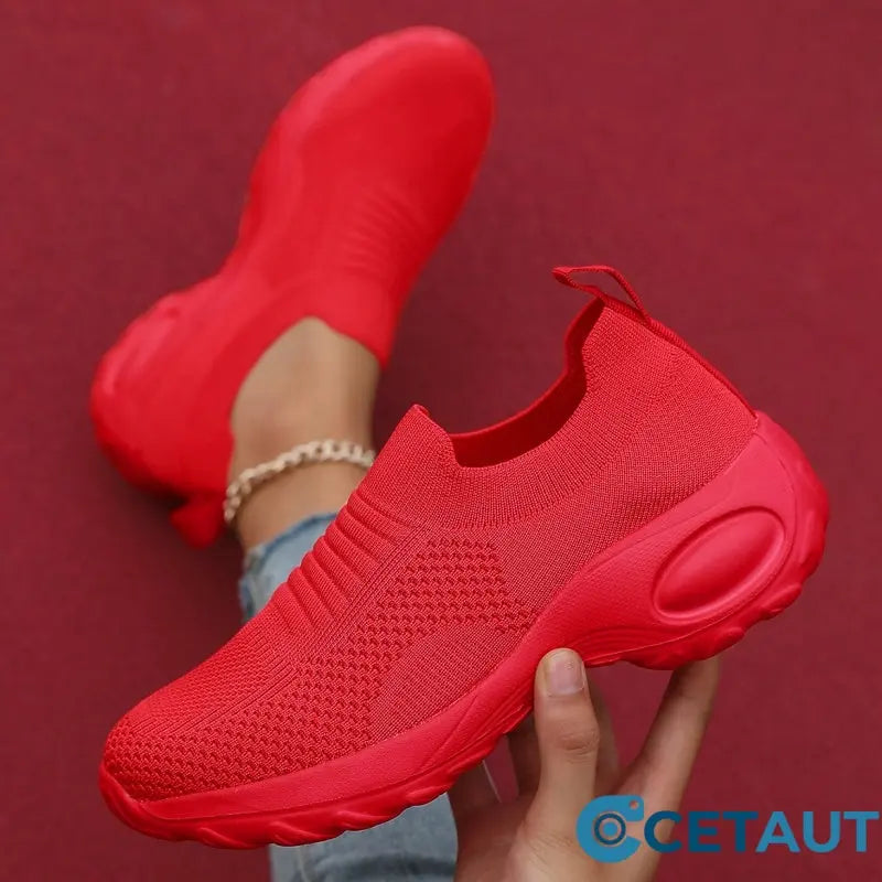 Lässige atmungsaktive Sportschuhe aus Mesh cetaut