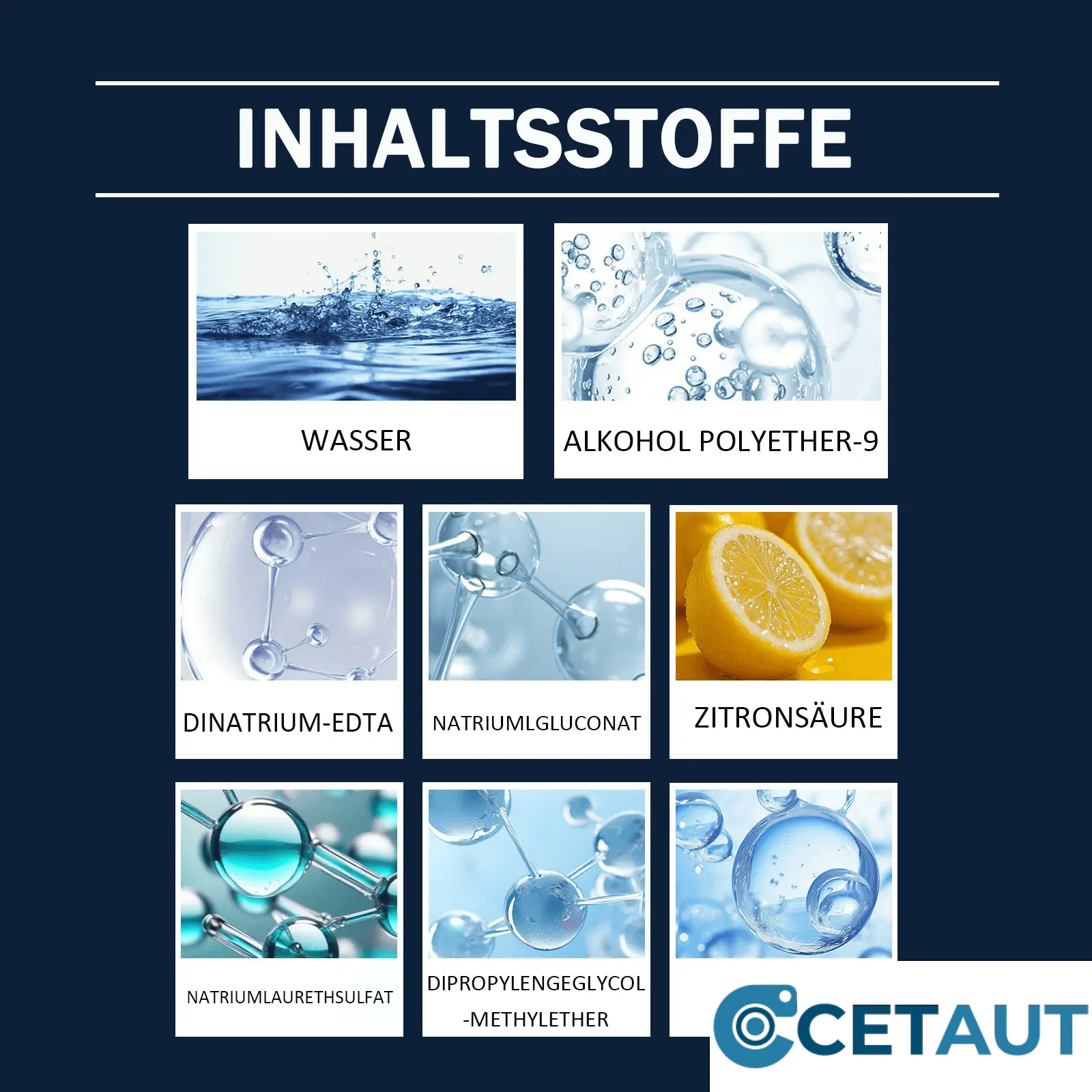 ✨Kaufen Sie mehr und erhalten Sie mehr Rabatte 🔥Nicht-korrosiver Mehrzweckreiniger cetaut