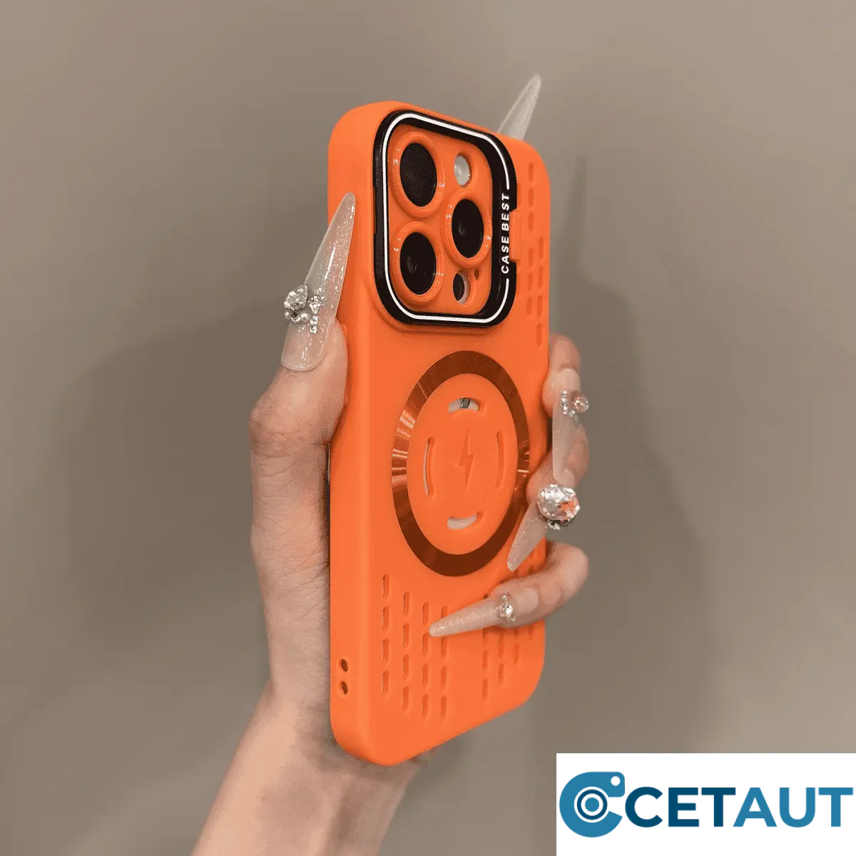 Kühl. Stabil. Modular🔥🔋Weiche Silikon-Sicherheitsschutzhülle mit blitzschneller magnetischer Ladehülle für das iPhone 📱💎 cetaut