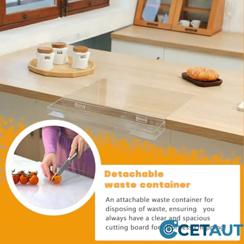 Schneiden. Sammeln. Staunen – Ihr hygienischer Küchenhelfer🥕Multi-Functional Kitchen Cutting Board cetaut