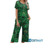 💐Wohlfühlen in Blumenpracht – Dein Alltag, Dein Stil. Damen-Print-Oberteil & Hose Nachtwäsche-Set cetaut