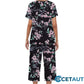 💐Wohlfühlen in Blumenpracht – Dein Alltag, Dein Stil. Damen-Print-Oberteil & Hose Nachtwäsche-Set cetaut