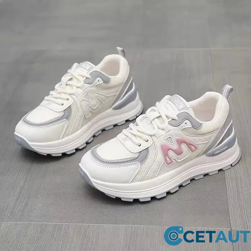 🔥Leicht wie Luft, hoch wie Stille – dein unsichtbarer Höhenvorteil👟Casual, atmungsaktive Mesh-Sneaker mit dicker Sohle cetaut