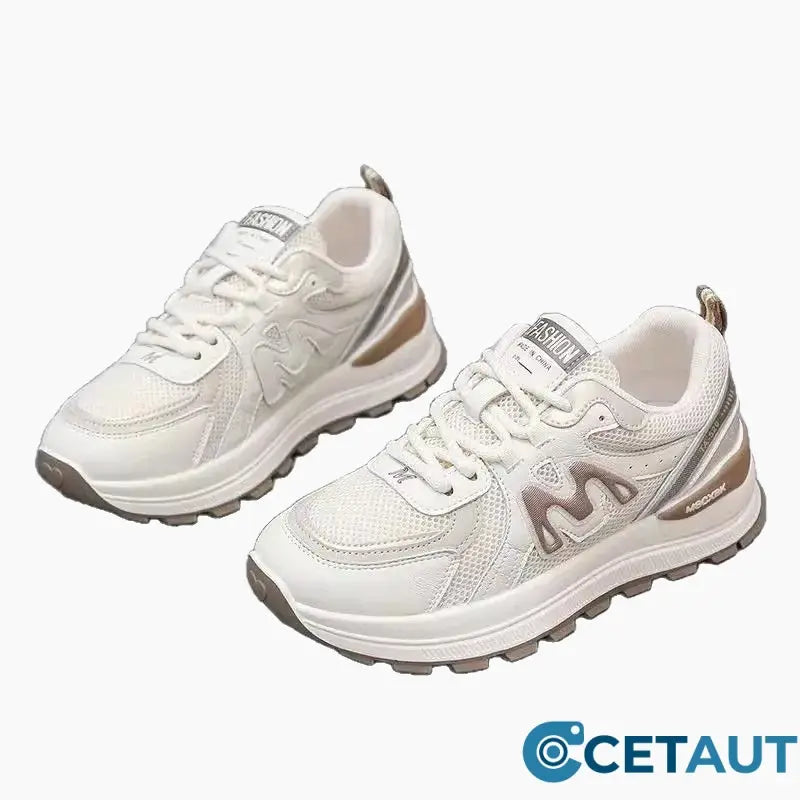 🔥Leicht wie Luft, hoch wie Stille – dein unsichtbarer Höhenvorteil👟Casual, atmungsaktive Mesh-Sneaker mit dicker Sohle cetaut