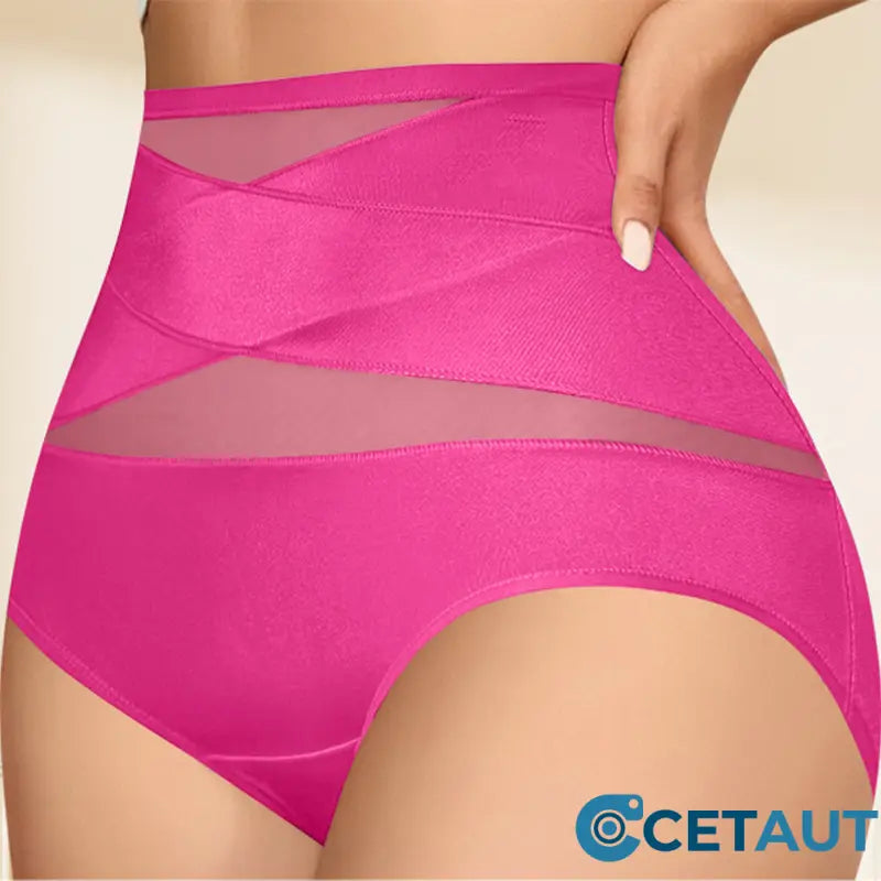 🌟Unsichtbare Formung, spürbare Freiheit🤱Damen Unterwäsche mit hoher Taille und Bauchkontrolle cetaut