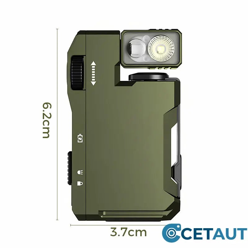 🔦G5 EDC – Licht, das mitdenkt. Für Abenteuer, die keine Kompromisse kennen-Tragbare Mini-Taschenlampe mit drehbarem Kopf cetaut