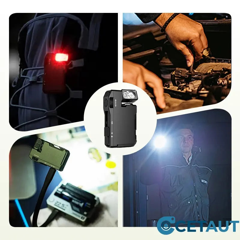 🔦G5 EDC – Licht, das mitdenkt. Für Abenteuer, die keine Kompromisse kennen-Tragbare Mini-Taschenlampe mit drehbarem Kopf cetaut