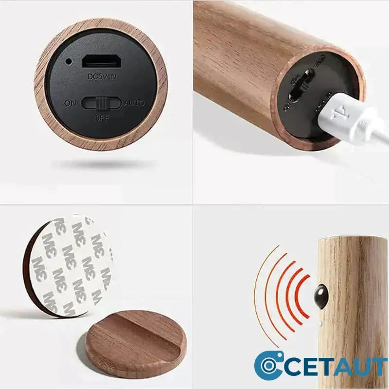 Nachtlicht ✨ mit Bewegungserkennung: Energieeinsparung cetaut