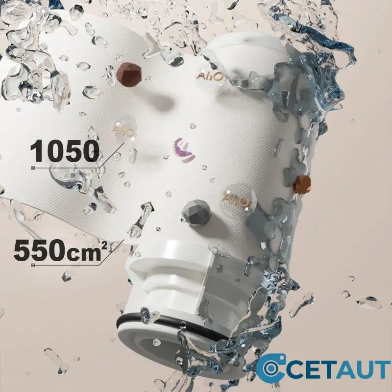 💧TÜV-geprüft: Sauberes Wasser, einfach drehen – für Kaffee, Babybrei & plastikfreies Wasserhahn-Wasserfilter cetaut