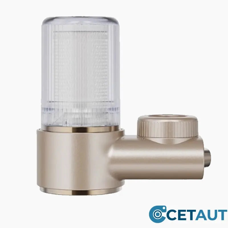 💧TÜV-geprüft: Sauberes Wasser, einfach drehen – für Kaffee, Babybrei & plastikfreies Wasserhahn-Wasserfilter cetaut