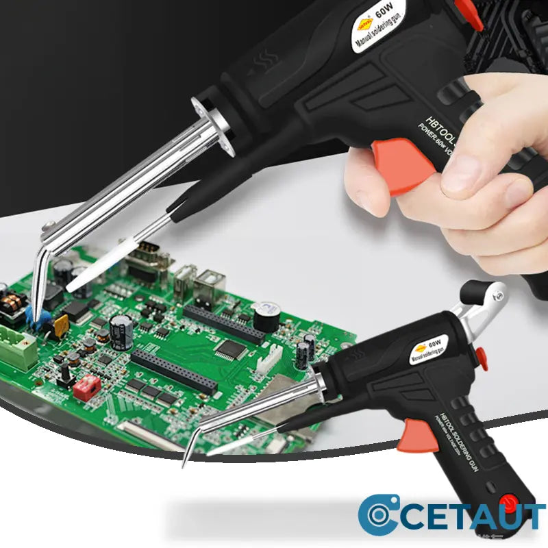 🔥 Präzision in 3 Sekunden – Löten wie ein Profi-Efficient Handheld Soldering Gun Set cetaut