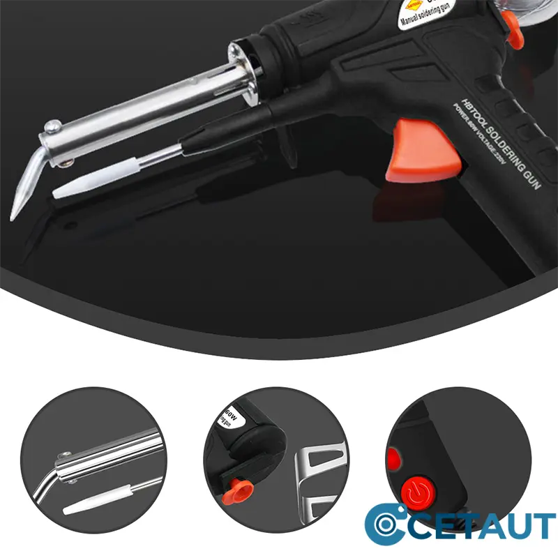 🔥 Präzision in 3 Sekunden – Löten wie ein Profi-Efficient Handheld Soldering Gun Set cetaut