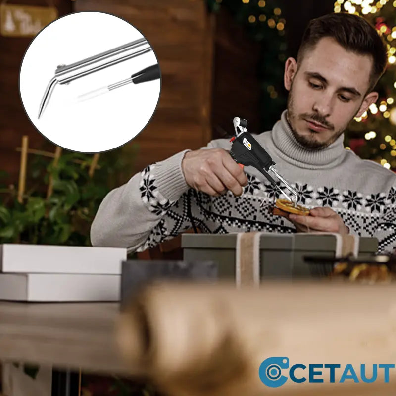 🔥 Präzision in 3 Sekunden – Löten wie ein Profi-Efficient Handheld Soldering Gun Set cetaut