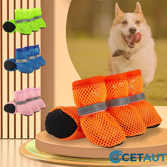 Hundeschuhe, die dir das Leben leichter machen🏆🌸Hundeschuhe aus atmungsaktivem Mesh cetaut