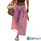 Leicht. Atmungsaktiv. Perfekt für deinen aktiven Alltag-Lässige Cropped-Strandhose mit weitem Bein cetaut