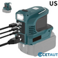 Bosch-kompatibel & Schukostecker  Compact DC to AC Inverter - Suitable for cars, motorhomes, outdoor use, and summer houses🔌 Immer Strom. Für Geräte, Werkzeug und Sie. cetaut