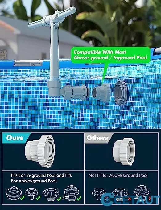 ⛱️Pool-Kühlung Wasserfall Sauerstoff-Brunnen cetaut