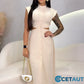 ⏳Begrenzte Zeit 50% Rabatt💥Elegantes Kleid mit geteilten Ärmeln für Damen cetaut
