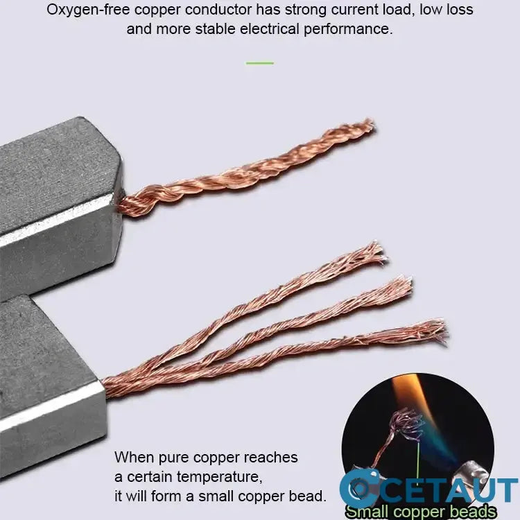 Carbon Brush Set for Electric Tools🛠️Robuste Kupferkohlebürsten: Für längere Werkzeuglebensdauer und weniger Funken cetaut