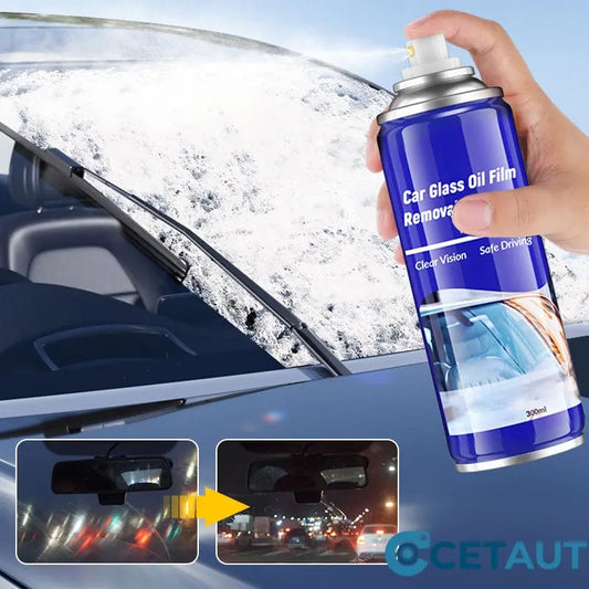 Autoglasreiniger zur Entfernung von Ölfilmen cetaut