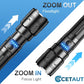 🔥Multifunktionale tragbare Outdoor-Zoom-Taschenlampe cetaut