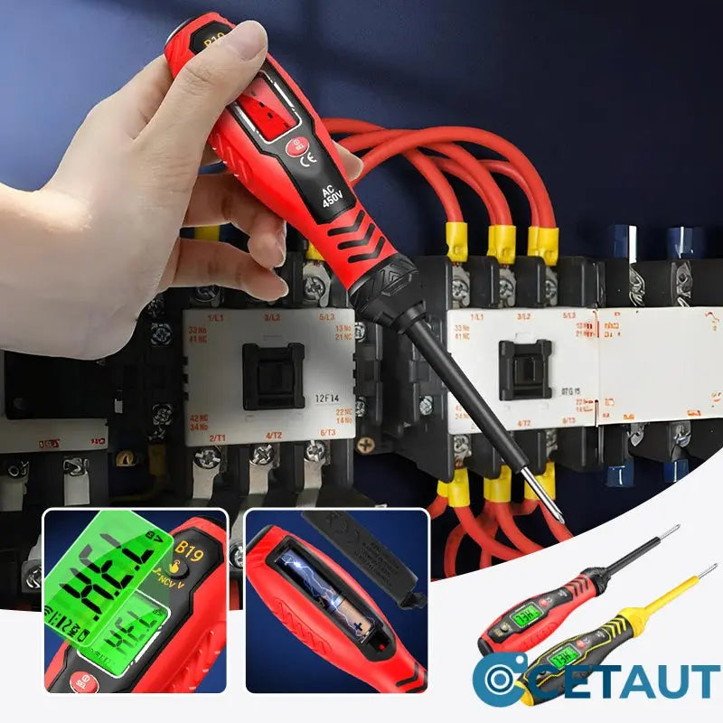 ✍️⚡Intelligenter berührungsloser Spannungsprüfer - sicheres und effizientes Werkzeug für Elektriker💡 cetaut