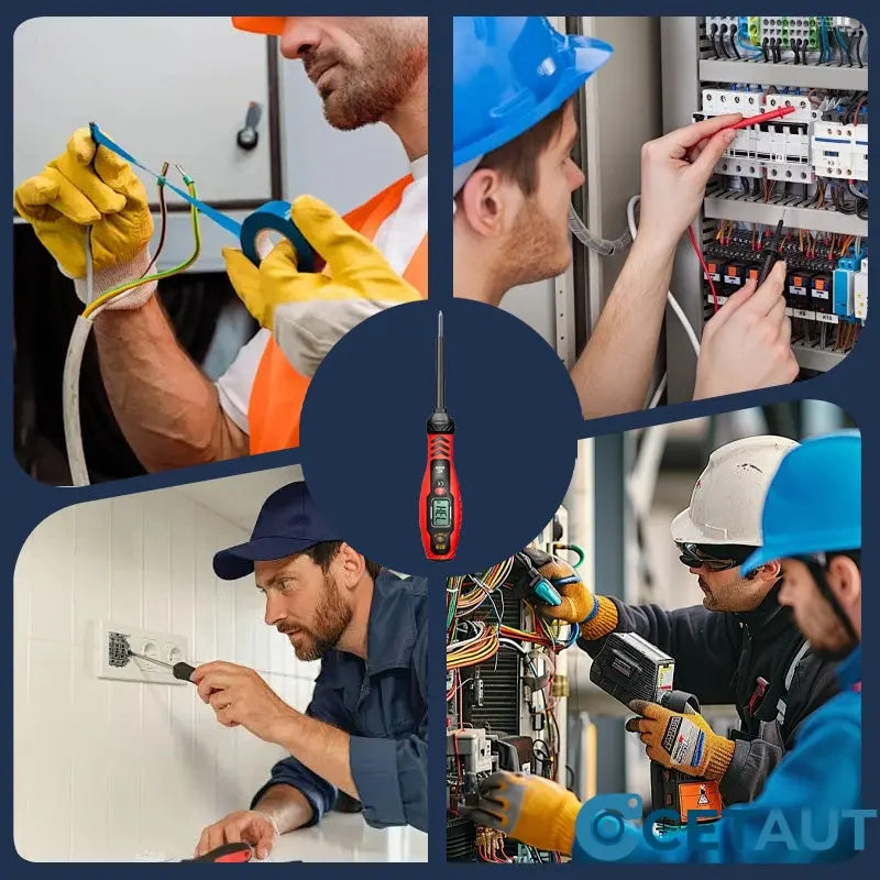 ✍️⚡Intelligenter berührungsloser Spannungsprüfer - sicheres und effizientes Werkzeug für Elektriker💡 cetaut