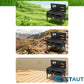 🚚 Livraison gratuite ! 🔥 Tragbarer faltbarer Holzkohlegrill für Outdoor-Kochen 🍖🔥🍃 cetaut