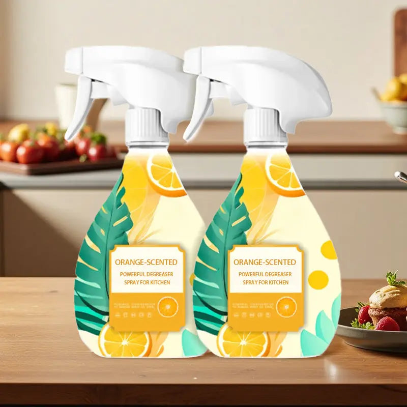 Kraftvolles Entfettungsspray mit Orangenduft für die Küche cetaut