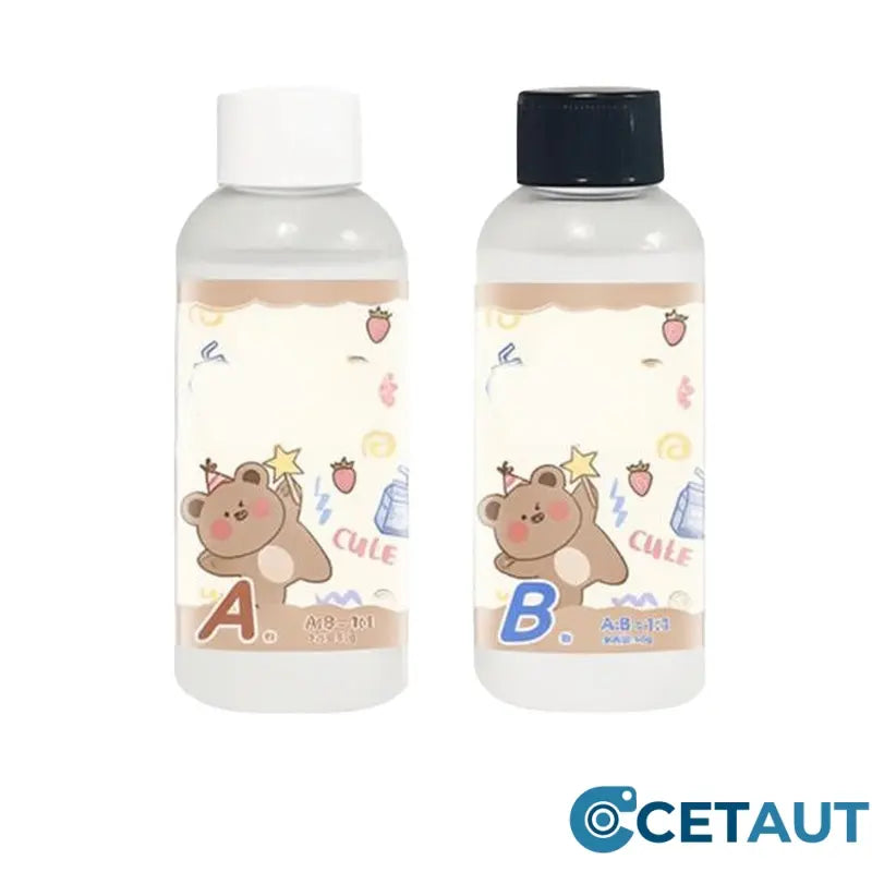 🎨Kristallklares Epoxidharz- und Härter-Set——Verwandle Ideen in glasklare Meisterwerke! cetaut