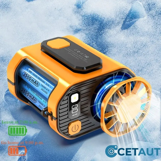 🔥Tragbarer Outdoor-Hochgeschwindigkeits-🌬️-Kühlung frei Haus – immer und überall! cetaut
