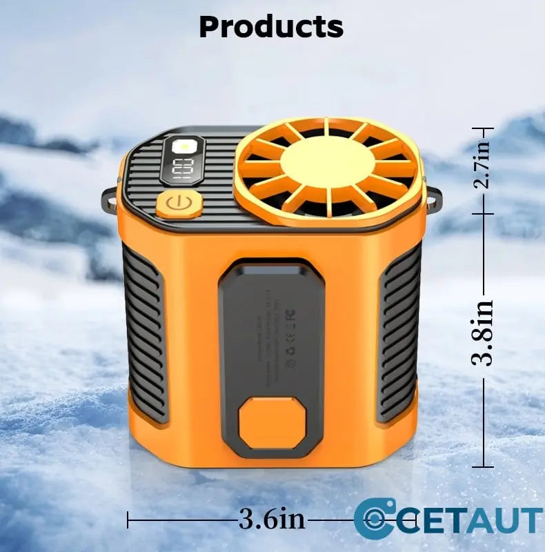 🔥Tragbarer Outdoor-Hochgeschwindigkeits-🌬️-Kühlung frei Haus – immer und überall! cetaut