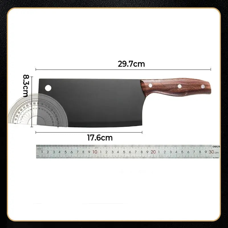 ✨ Professionelles Küchenmesser mit 15° V-Schliff – Härtebehandelt, ergonomisch & antihaft! Perfekt für präzises Schneiden, Würfeln & Hacken. Jetzt mit 30-Tage-Geld-zurück-Garantie cetaut
