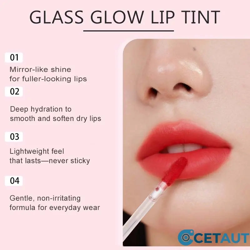 ⏳Kaufe 1 und erhalte 1 gratis💥💄Glass Glow pflegende Lippentönung cetaut