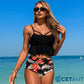 Lässiges zweiteiliges Bikini-Set für Damen cetaut