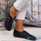 ✨ Frauen neue weiche synthetische Leder flache Schuhe cetaut