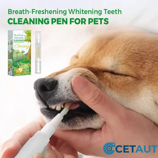 💥💥Limited Time 50% Off🔥🔥 Haustier-Atemfreshener Whitening Cleaning Pen cetaut