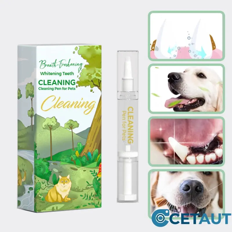 💥💥Limited Time 50% Off🔥🔥 Haustier-Atemfreshener Whitening Cleaning Pen cetaut