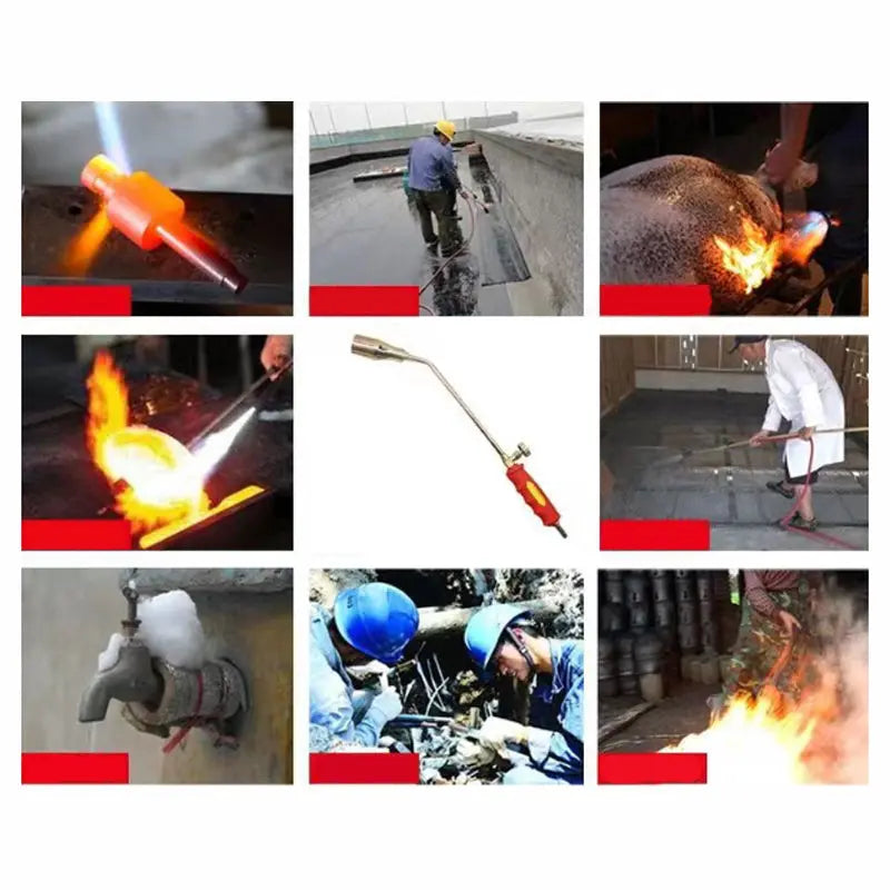 Einstellbares Flüssiggas-Flammenbrenner-Set cetaut