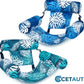 🌊Pool-Floater mit Tropen-Design: Leicht, stabil & blitzschnell aufgepumpt cetaut