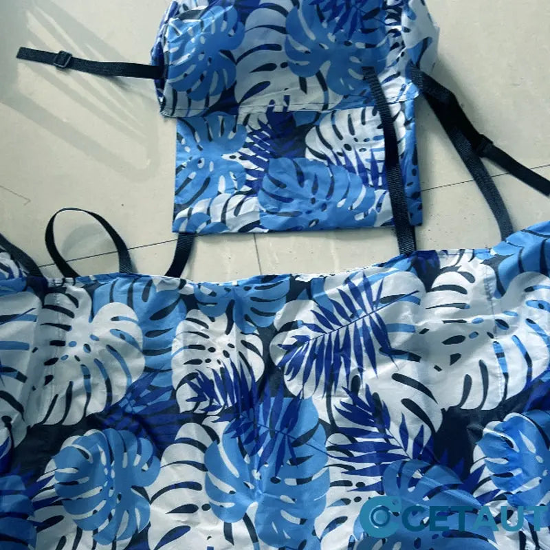 🌊Pool-Floater mit Tropen-Design: Leicht, stabil & blitzschnell aufgepumpt cetaut