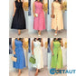 ✨✨Elegantes ärmelloses Blusenkleid cetaut