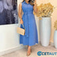 ✨✨Elegantes ärmelloses Blusenkleid cetaut