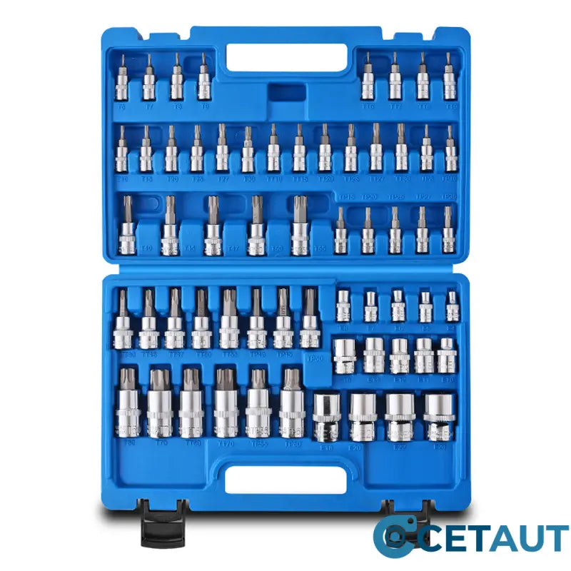 🔩 Ultimativer Steckschlüsselsatz für Mechaniker – CR-V Stahl + 60 Teile cetaut