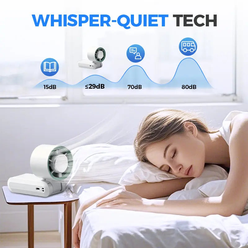 Handheld Portable Fan with Ice Cooler cetaut