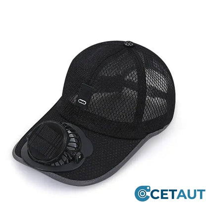 ⏳50 % Rabatt im Sommer⏰Atmungsaktive Baseballkappe mit Solarventilator🍃 cetaut