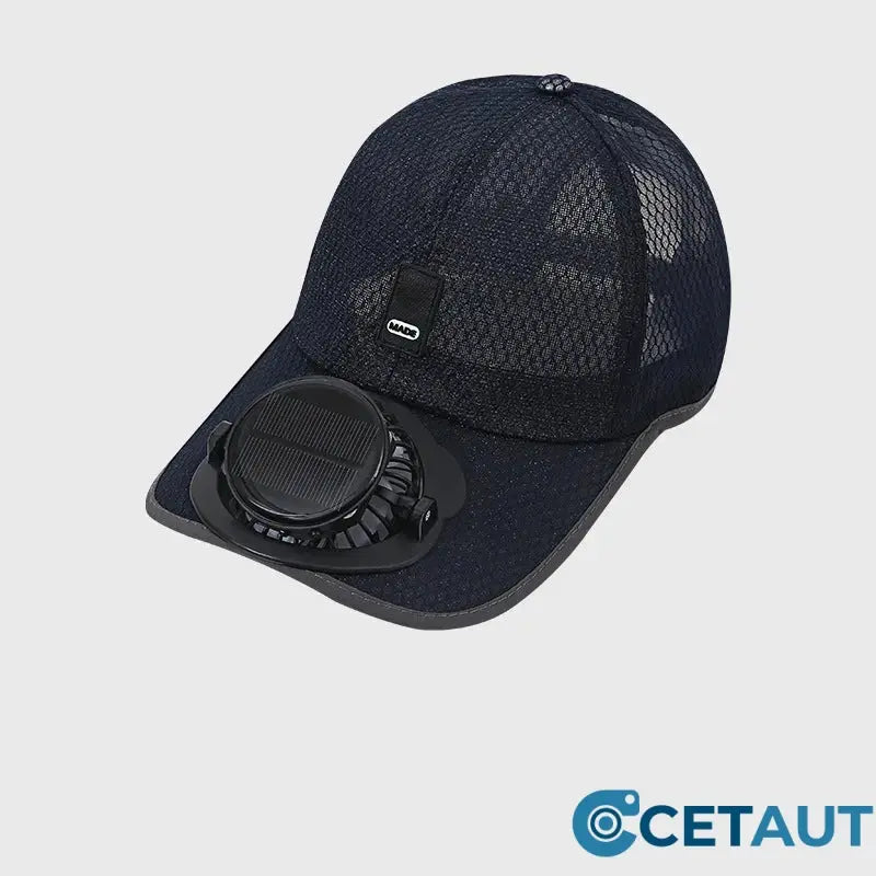 ⏳50 % Rabatt im Sommer⏰Atmungsaktive Baseballkappe mit Solarventilator🍃 cetaut